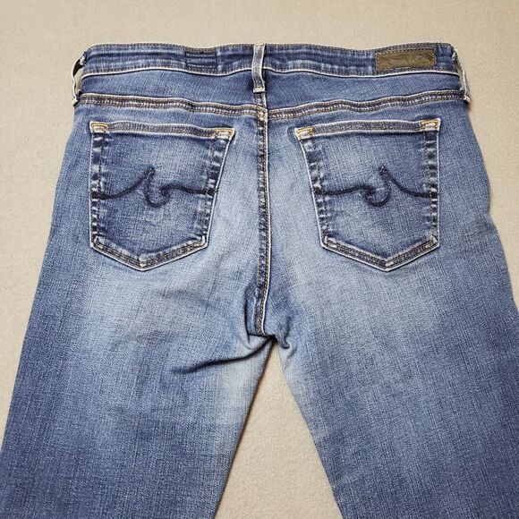 AG The Stevie Ankle Slim Straight Ankle Jeans Sz 26R - Picture 8 of 13
